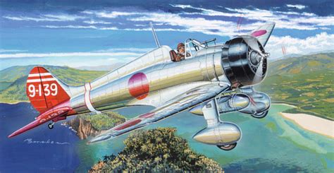 The mitsubishi a7m reppū (烈風, strong wind) was designed as the successor to the imperial japanese navy's a6m zero, with development beginning in 1942.performance objectives were to achieve superior speed, climb, diving, and armament over the zero, as well as better maneuverability. Aviation of Japan 日本の航空史: New Fine Molds 1/48th A5M Kits!
