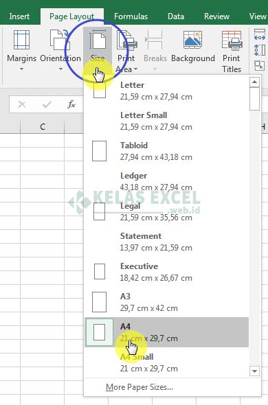 Tutorial Cara Print Di Excel Supaya Tidak Terpotong Rapi Dan Full