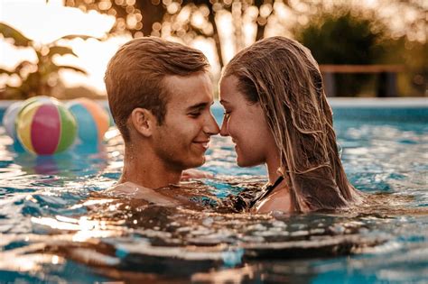 Romance Near Swimming Pool Telegraph