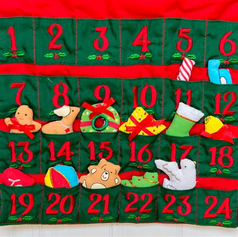 Christmas Tree Fabric Advent Calendar By Jolly Fine
