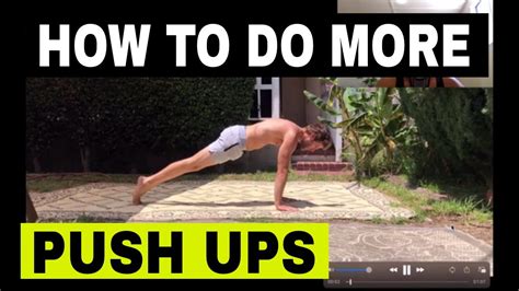 How To Do More Push Ups Increase Push Ups Push Up Workout Push Up Variations Do More Push