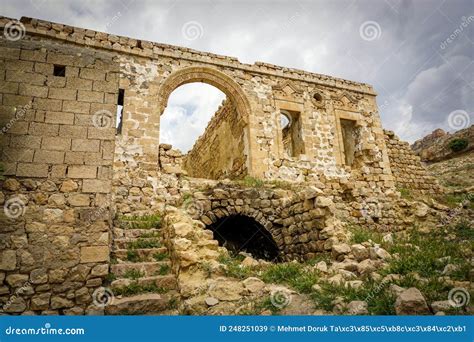 May Derik Mardin Turkey Ruined Church In Derik Mardin Stock