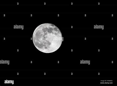 Full Moon Photography From Earth Stock Photo Alamy