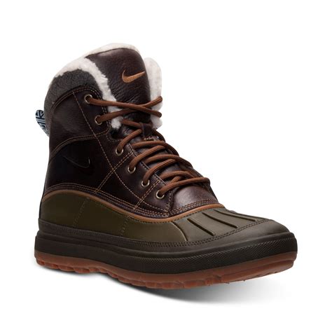 Nike Mens Woodside Ii Boots From Finish Line In Black