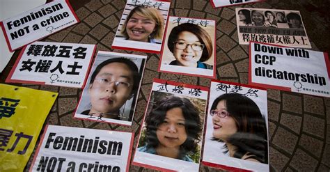 Letter From Families Of Detained Chinese Feminists Calls For Their Release The New York Times