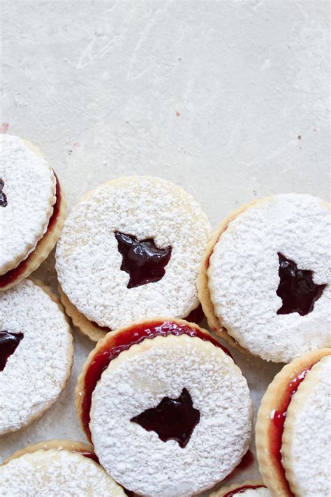 Raspberry Linzer Cookies Sweets By Elise