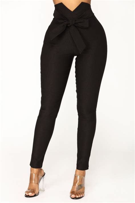 knot your girl pants black pants fashion nova fashion pants fashion outfits womens