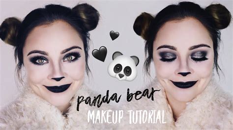 Panda Bear Makeup Tutorial Youtube