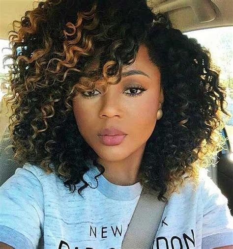 Curly Sew In Hairstyles Pinterest