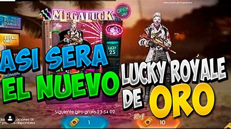 Este Sera El Nuevo Lucky Royale De Oro FREE FIRE Gr3kon YouTube