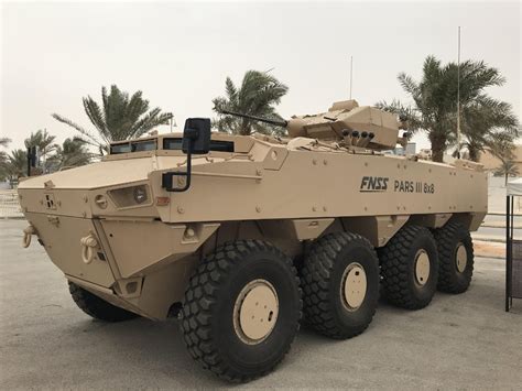Fnss Showcases New Generation Of Wheeled Armored Combat Vehicle At Afed