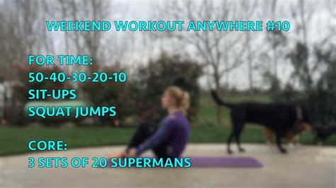 Weekend Workout Anywhere 10 Youtube