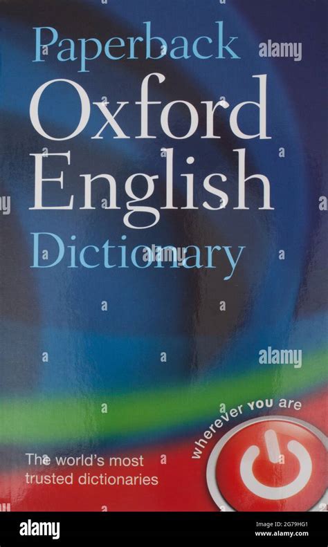 The Oxford English Dictionary By Oxford University Press Stock Photo