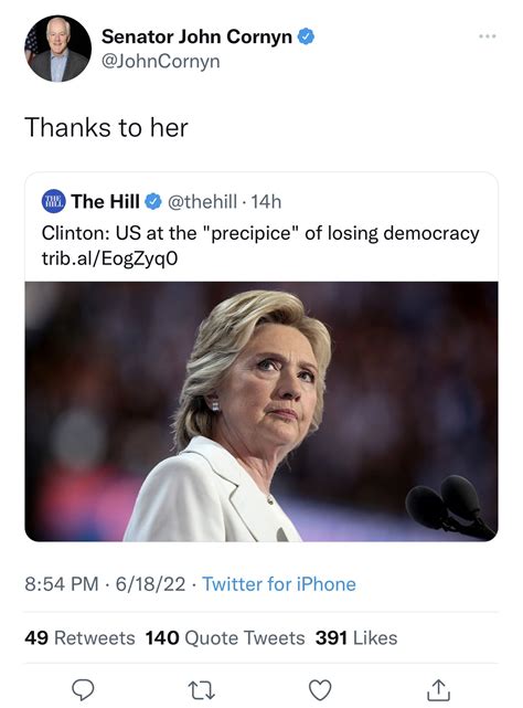 Molly Jong-Fast on Twitter: "Yes how dare @HillaryClinton not win the