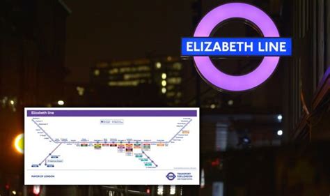 Elizabeth Line Route Elizabeth Line Queen Opens Crossrail Ahead Of