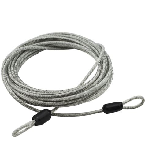 Lumintrail 3mm Coated Braided Steel Security Cable And Safety Wire With