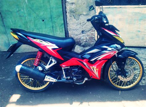 Modifikasi Honda Revo 110 Fit Absolute Drag Sederhana Tapi Keren