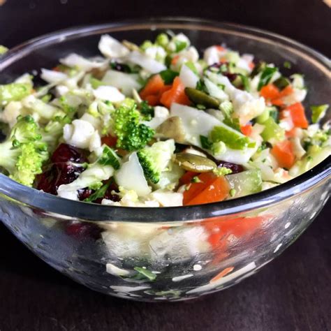 Crunchy Chopped Vegetable Salad Anitas Table Talk