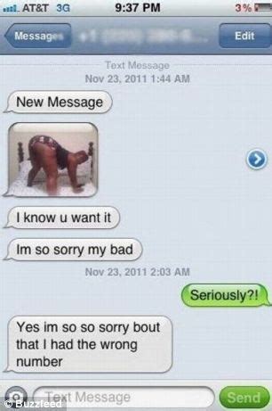 When Sexting Goes Wrong Hysterical Pictures Of Intimate Messages Sent
