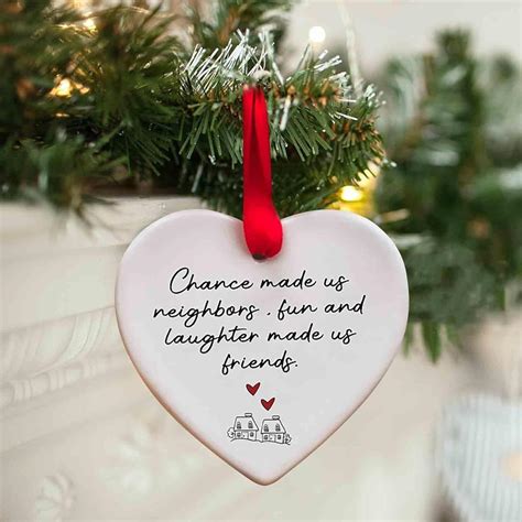 ockult christmas heart shaped ornaments t neighbor christmas ornament neighbor ts