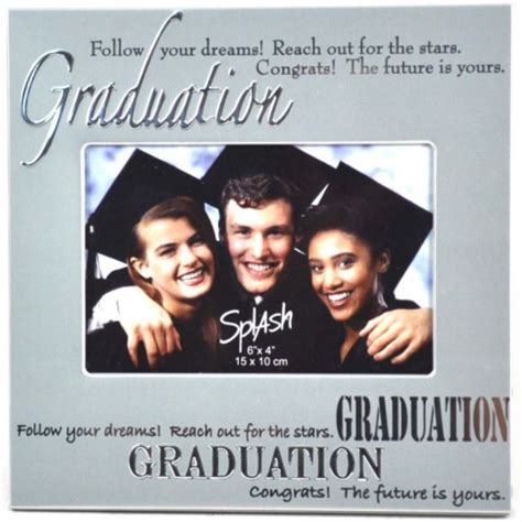 In every memorable moment of ones life, there are always songs. SILVER ALUMINUM 6X4 GRAD FRAME - Laberge Engraving & Gifts