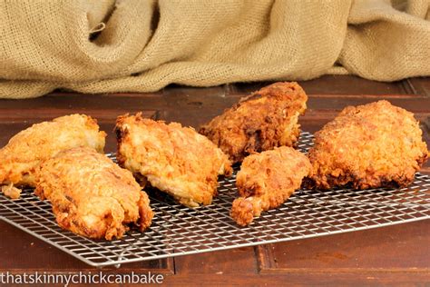 southern fried chicken that skinny chick can bake