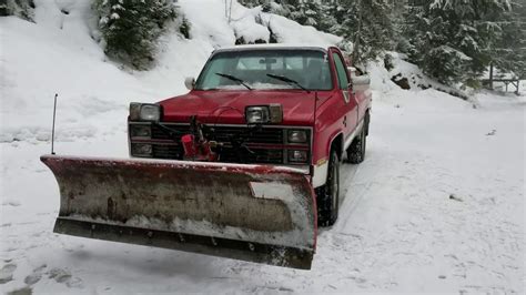 What Is The Best Chevy Truck To Plow Snow Around Your Mountain Home