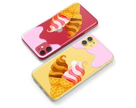 Ice Cream Phone Case 10x Iphone Cases Sweet Print Xs Max Etsy