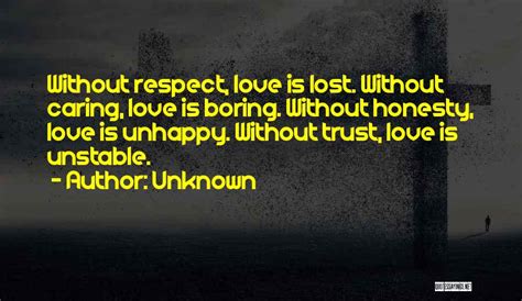 Top 78 Trust Love Respect Quotes And Sayings