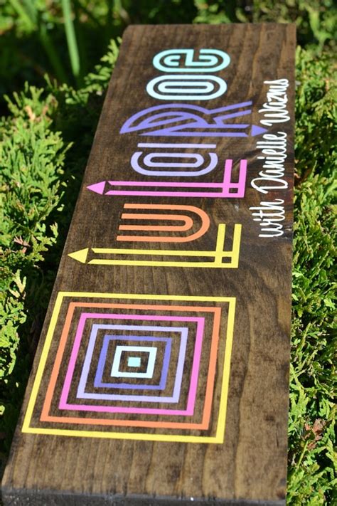 Lularoe Sign Full Rainbow Logo Color By Theprettypallets On Etsy