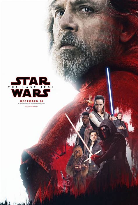 Star Wars The Last Jedi Poster Fan Made By Tldesignn Star Wars