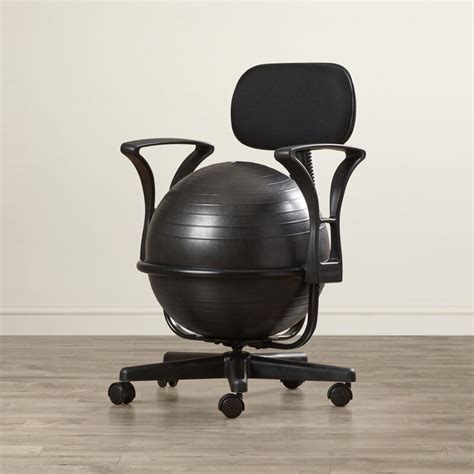 What is a yoga ball chair. Symple Stuff Exercise Ball Chair & Reviews | Wayfair