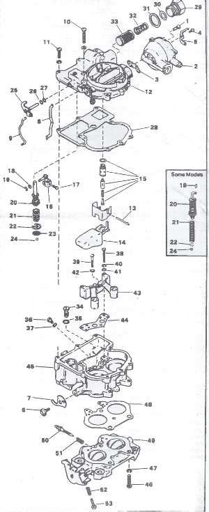 Mercarb Exploded View Mikes Carburetor Parts