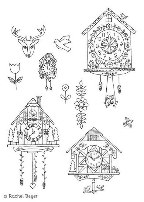 We are a black forest cuckoo clock factory with an extensive range of original german cuckoo clocks. cuckoo clocks | Cuckoo clock tattoo, Clock drawings ...
