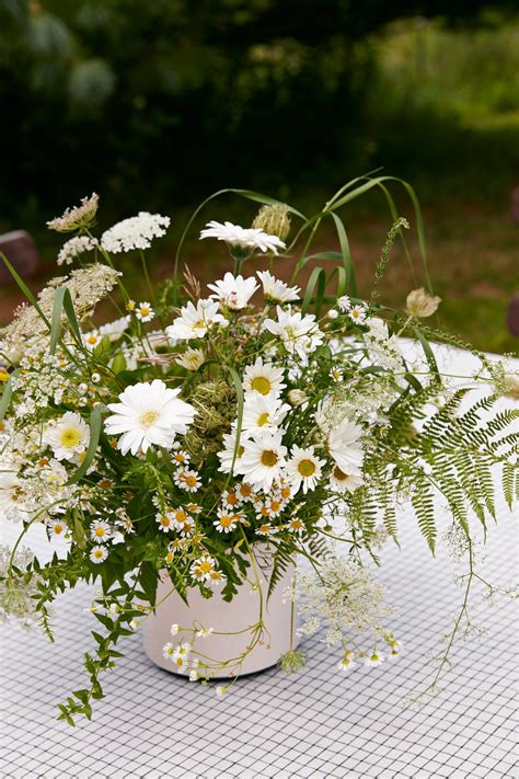 Wildflowers Rustic Wedding Centerpieces Wedding Centerpieces Daisy
