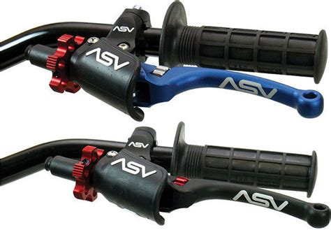 Asv C6 Pro Clutch Lever With Thumb Hot Start Motocross Feature