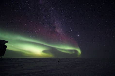 Multimedia Gallery Aurora Australis At South Pole Nsf National