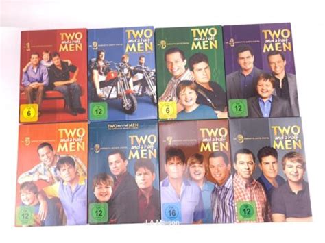 Two And A Half Men 1 8 Staffel 1 2 3 4 5 6 7 8 Serie 29 Dvd Ebay