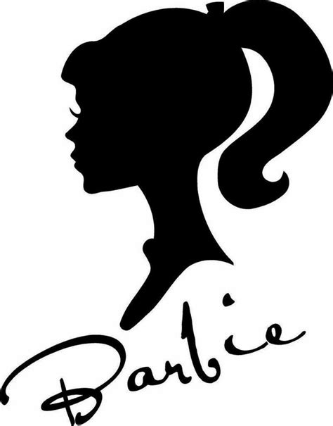 Vintage Barbie Silhouette Clip Art 10 Free Cliparts Download Images