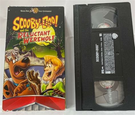Scooby Doo And The Reluctant Werewolf Vhs 2002 Clam Shell For Sale