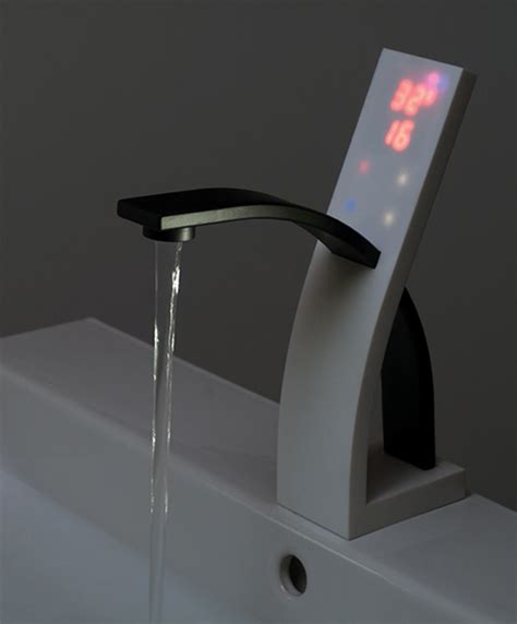 Digital Basin Mixer New V Touch Mixer With A Touch Pad By Vado