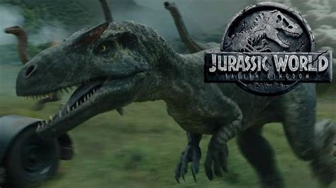 The History Of The Allosaurus In The Jurassic Park Franchise Youtube