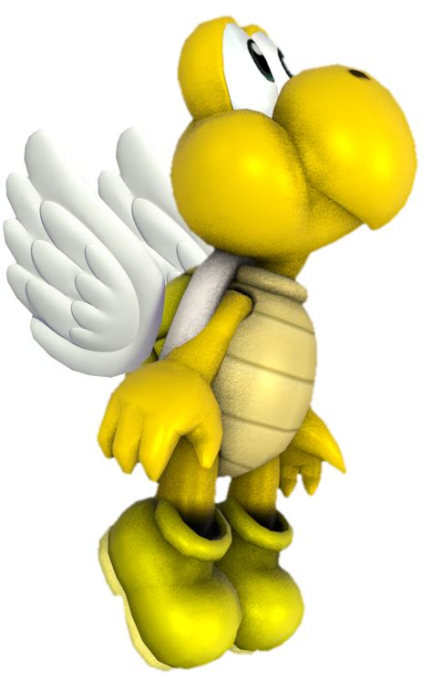 Yellow Koopa Troopa Flying By Transparentjiggly64 On Deviantart