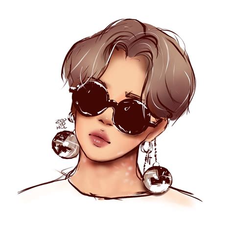 Jimin BTS 190323 Fan Art Bts Fanart Jimin Fanart Bts Drawings