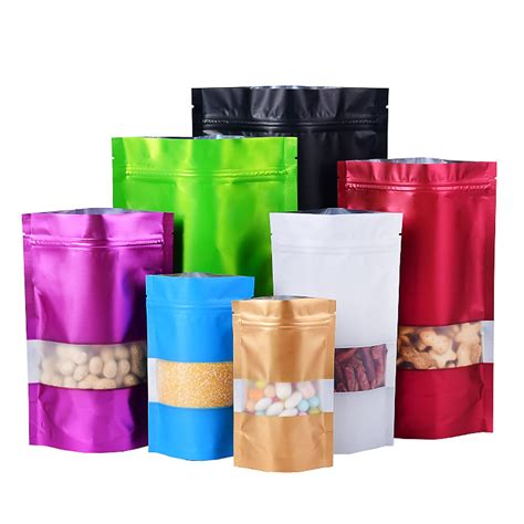 Same Day Shipping Discounted Price Gold Aluminumfoil Pouches Mylar