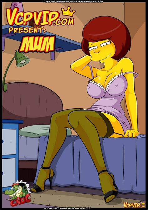 Post Croc Artist Mona Simpson The Simpsons Vercomicsporno Comic