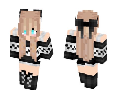 Download Cute Wolf Girl Minecraft Skin For Free Superminecraftskins