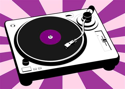 Download Turntable Vinyl Music Royalty Free Vector Graphic Pixabay