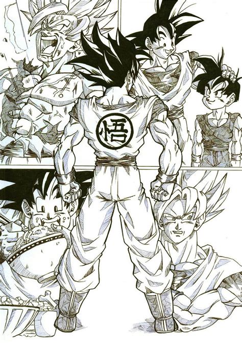 480x360 anime drawings tutorial archives. Goku by bloodsplach | Dragon ball goku, Dragon ball art ...