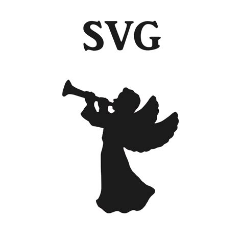 Angel Svg File Svg Files For Cricut Svg Files For Etsy